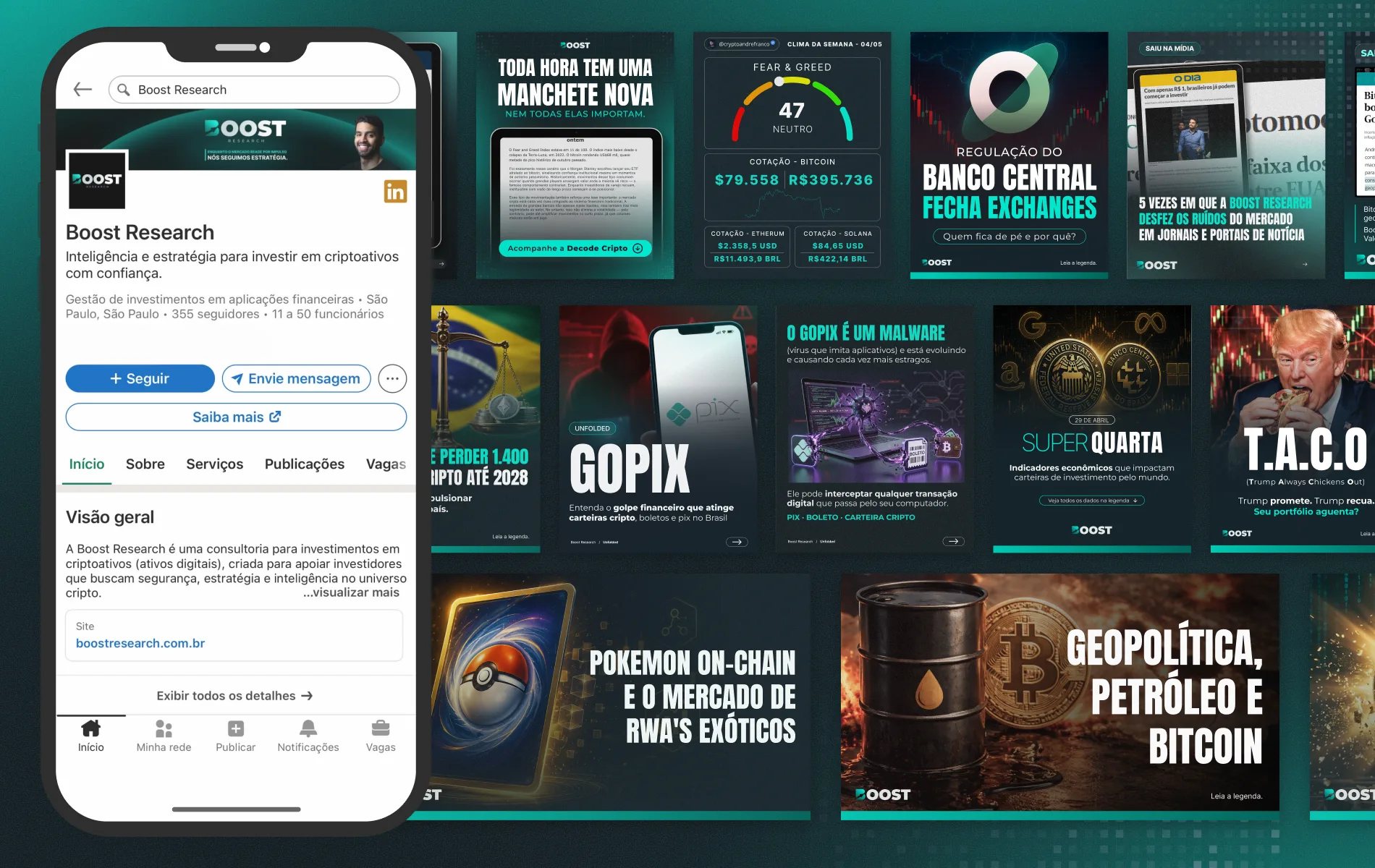 Foto do case Boost Research pela Typic