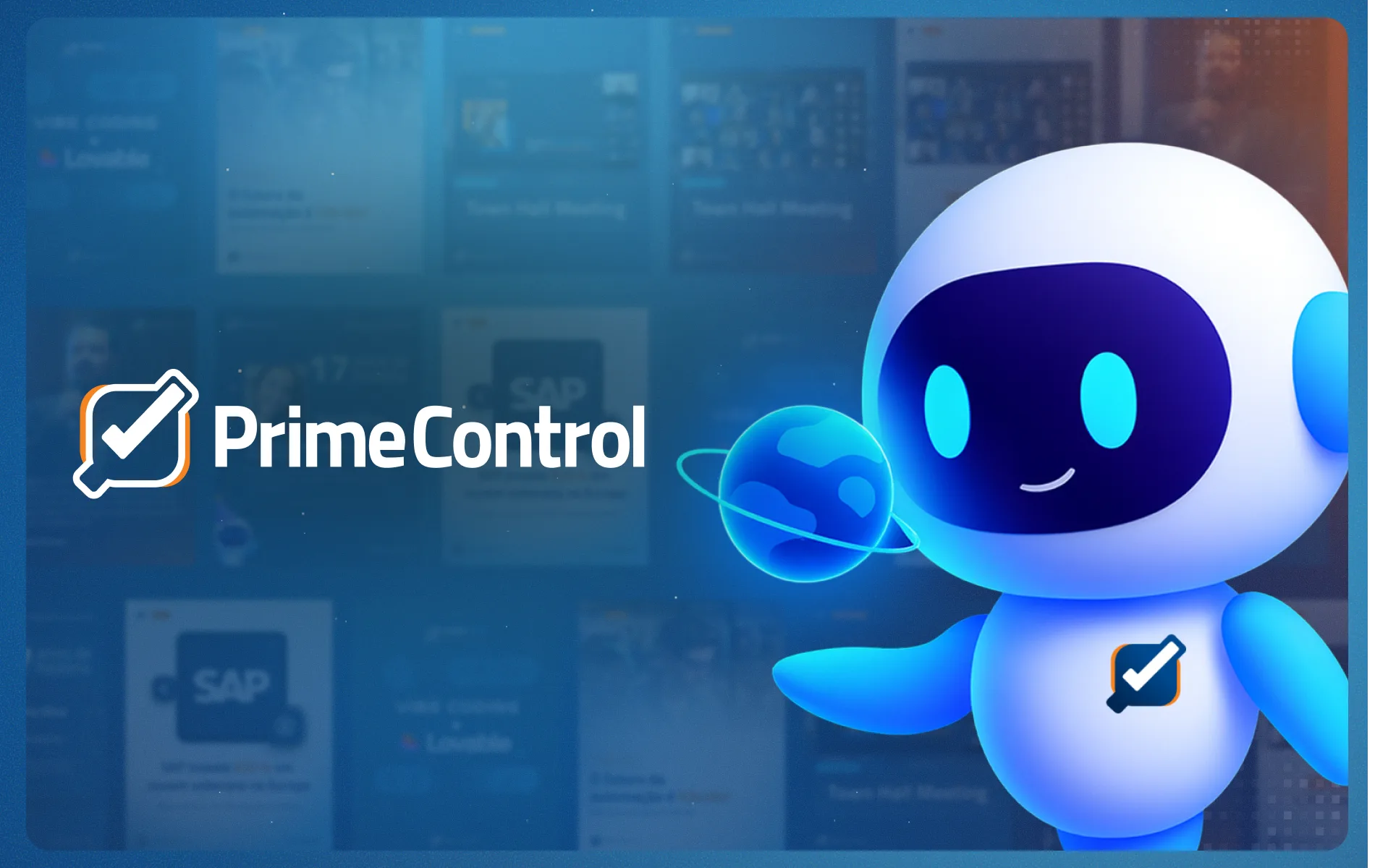 Foto do case Prime Control pela Typic