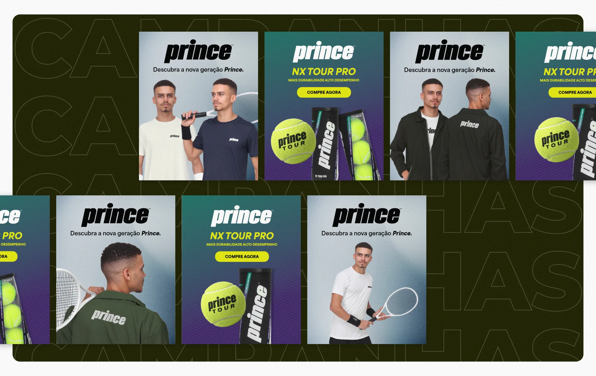 Foto do case Prince pela Typic