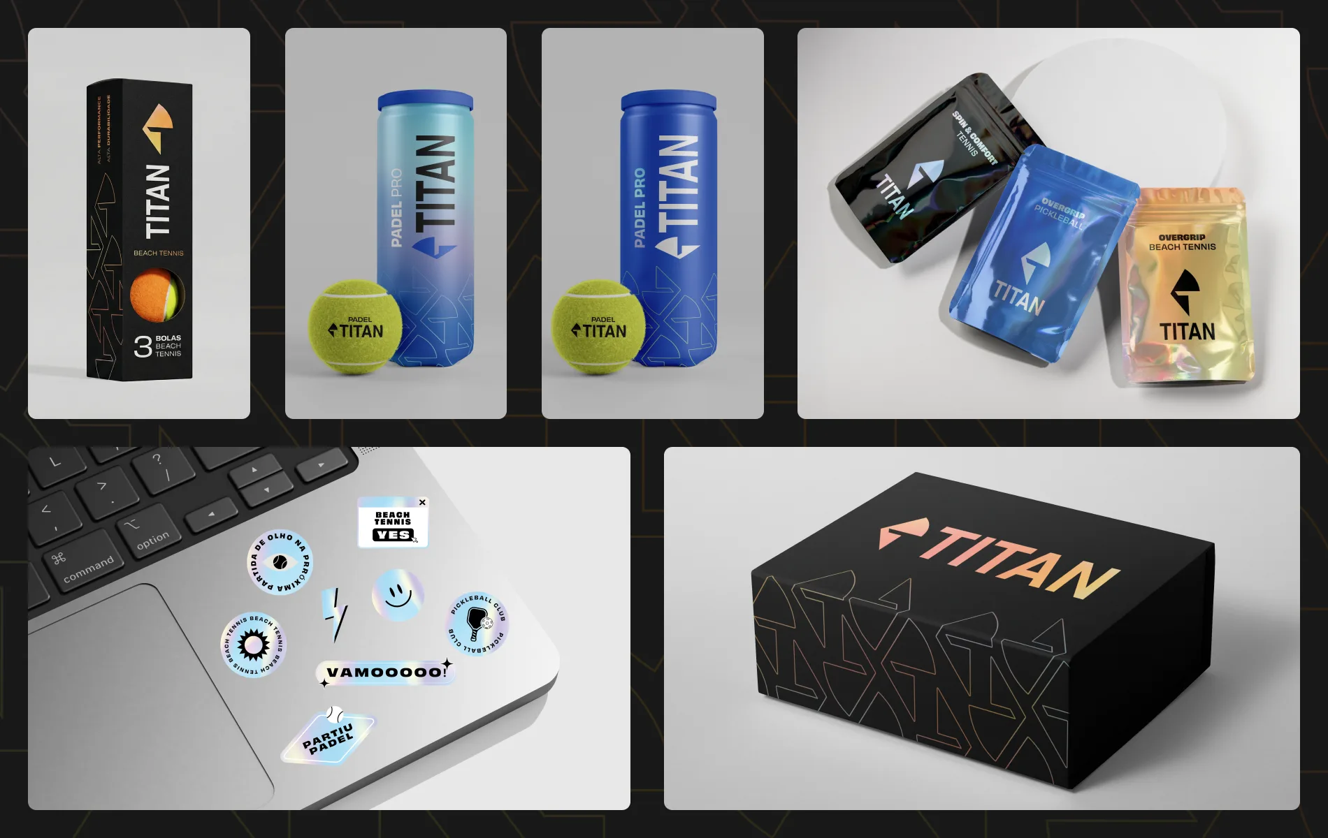 Foto do case Titan pela Typic